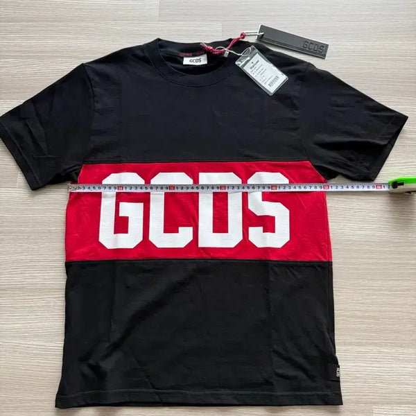 [BUNJANG] GCDS Black Logo Short Sleeve T-Shirt / GCDS 반팔 티셔츠 블랙 새제품