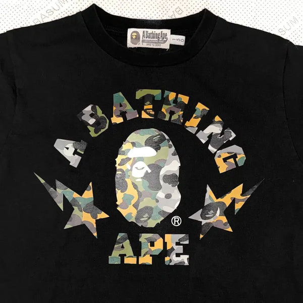 [BUNJANG] BAPE Star Camo T-Shirt / 베이프 스타 카모 반팔티