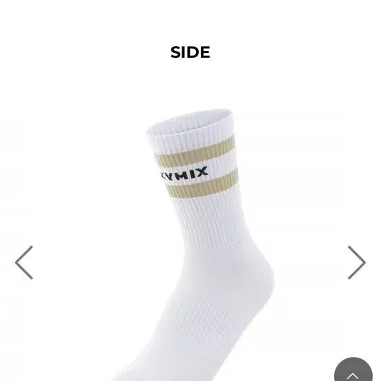 [BUNJANG] Xexymix Rich Gold Line Socks / 젝시믹스 라인삭스 리치골드 새상품