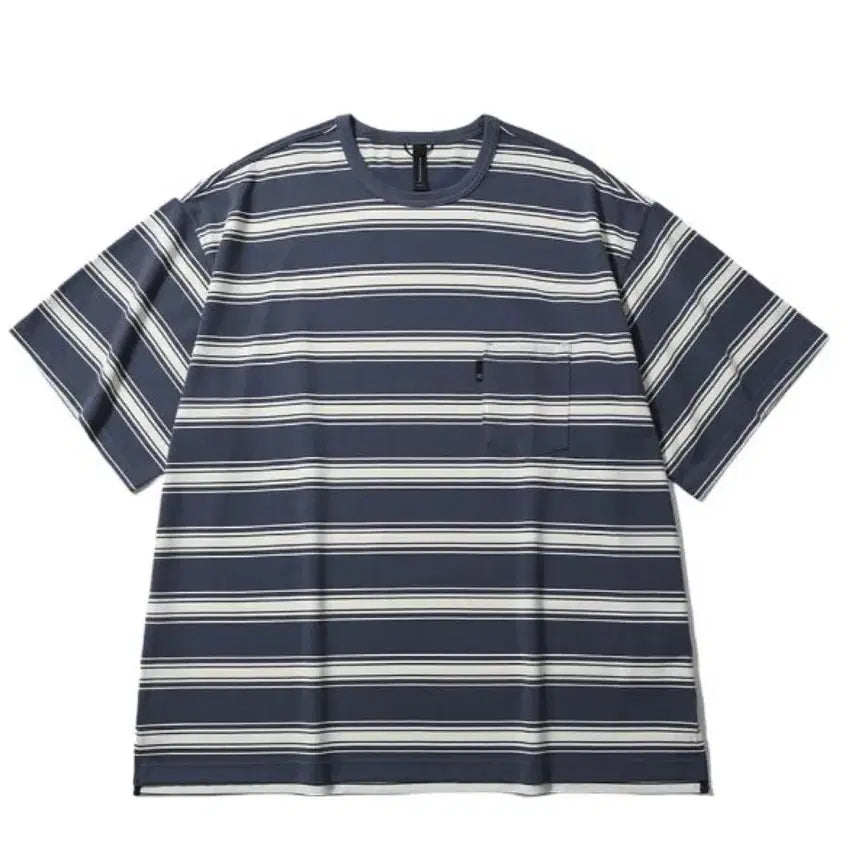 [BUNJANG] Moif One Pocket Striped T-Shirt / [구매] 모이프 원포켓 스트라이프 티셔츠 반팔 구매합니다