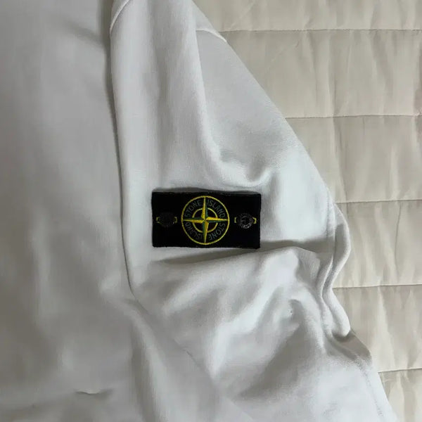 [BUNJANG] Stone Island Sweatshirt White L / 스톤아일랜드 맨투맨 화이트 [L] 새상품급