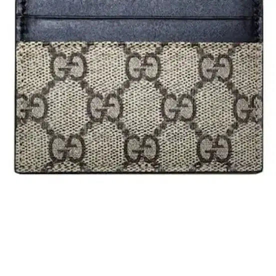 [BUNJANG] Gucci Supreme Signature Card Wallet / 구찌 슈프림 시그니처 카드 지갑