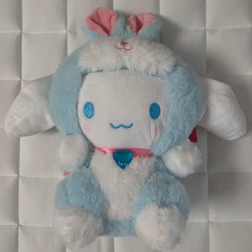 [BUNJANG] Sanrio Cinnamoroll Blue Bunny 27cm Plush Doll New / [새상품] 시나모롤 블루 버니 27cm 인형