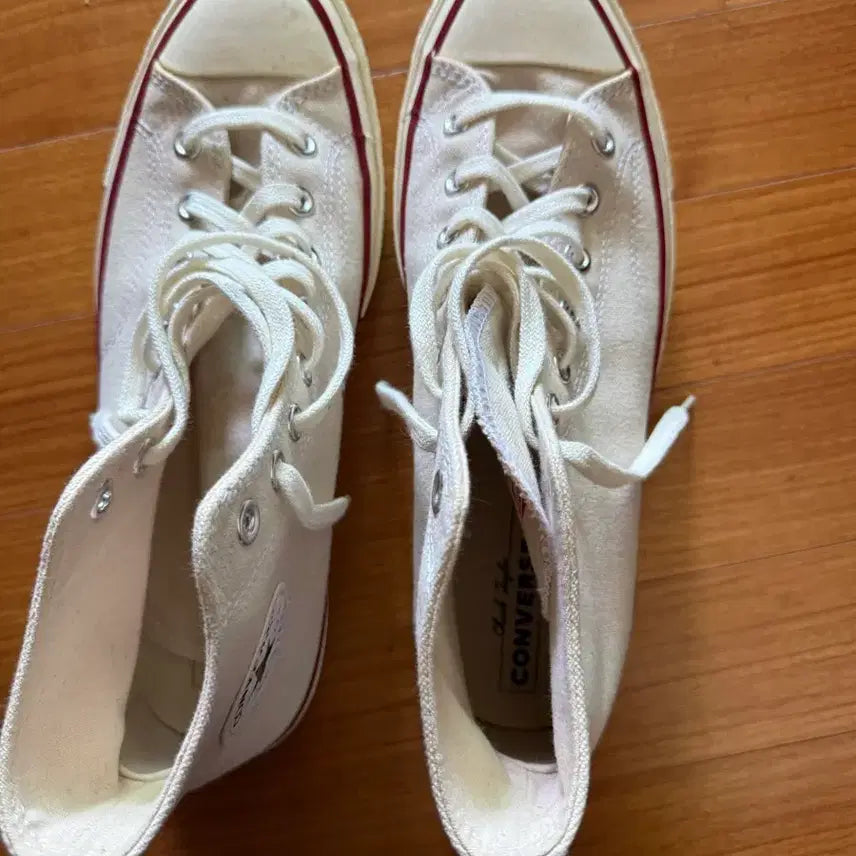 [BUNJANG] Converse Chuck Taylor All-Star High Top Ivory Sneakers / 컨버스