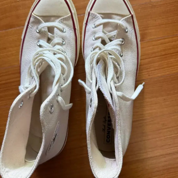 [BUNJANG] Converse Chuck Taylor All-Star High Top Ivory Sneakers / 컨버스