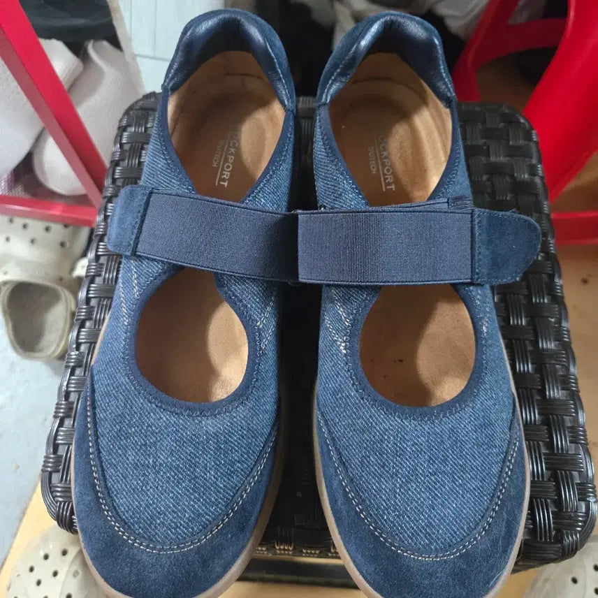 [BUNJANG] Rockport Women's Loafers Navy/Denim / 락포트 여성 단화 네이비/데님