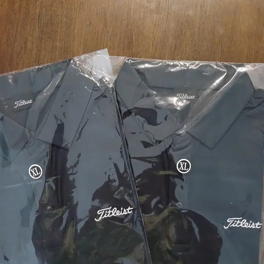 [BUNJANG] Titleist Golf Wear Cooling Collar T-Shirt Black XL / 타이틀리스트 골프웨어 냉감카라티 블랙 XL