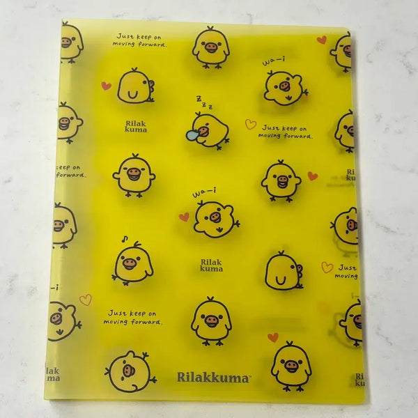 [BUNJANG] Rilakkuma B5 Loose Leaf Refill Paper (Kiiroitori ver.) / 리락쿠마 B5 루스리프 (키이로이토리 ver.) 일본 정품