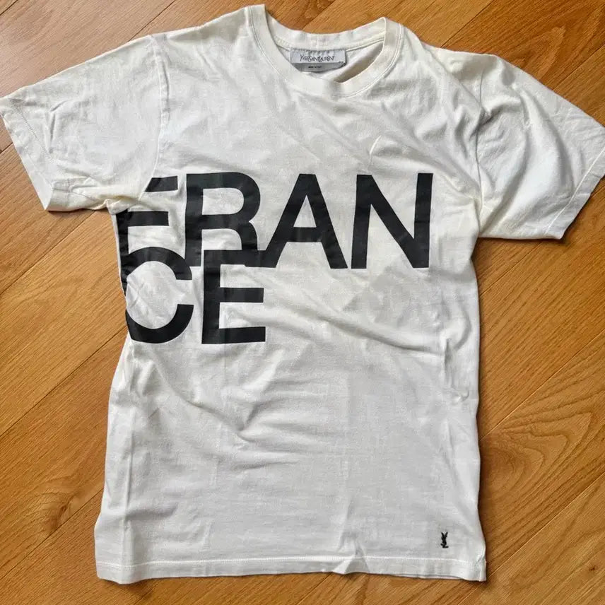 [BUNJANG] Saint Laurent Paris Logo T-Shirt / 입생로랑 프랑스 로고 티