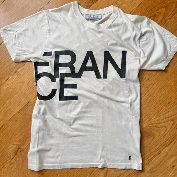 [BUNJANG] Saint Laurent Paris Logo T-Shirt / 입생로랑 프랑스 로고 티