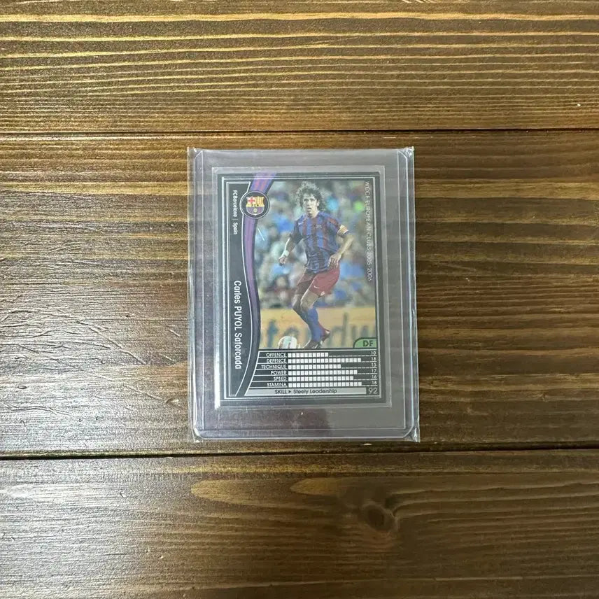 [BUNJANG] Panini WCCF Carles Puyol 2005-06 JPN Card / 2005-06 파니니 WCCF 카를레스 푸욜 JPN