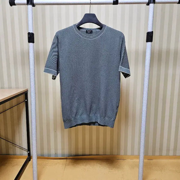 [BUNJANG] Galaxy Knit Cotton Blend Shirt / 갤럭시 니트 코튼 50