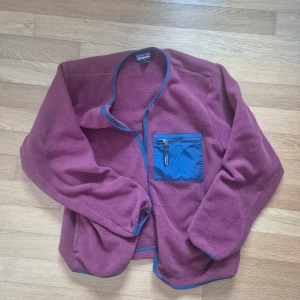 [BUNJANG] Patagonia Fleece Jacket Burgundy L / 파타고니아 플리스 자켓 버건디 L