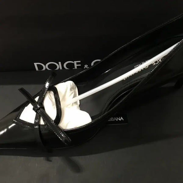 [BUNJANG] Dolce & Gabbana Women's Black Heel Shoes / 돌체앤가바나 여성 구두 블랙 힐