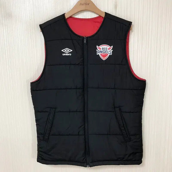 [BUNJANG] Umbro Incheon Hyundai Steel Red Angels Player-Worn Padded Vest (L/100) / WK리그 엄브로 인천 현대제철 레드엔젤스 선수실착 패딩베스트 L(100)