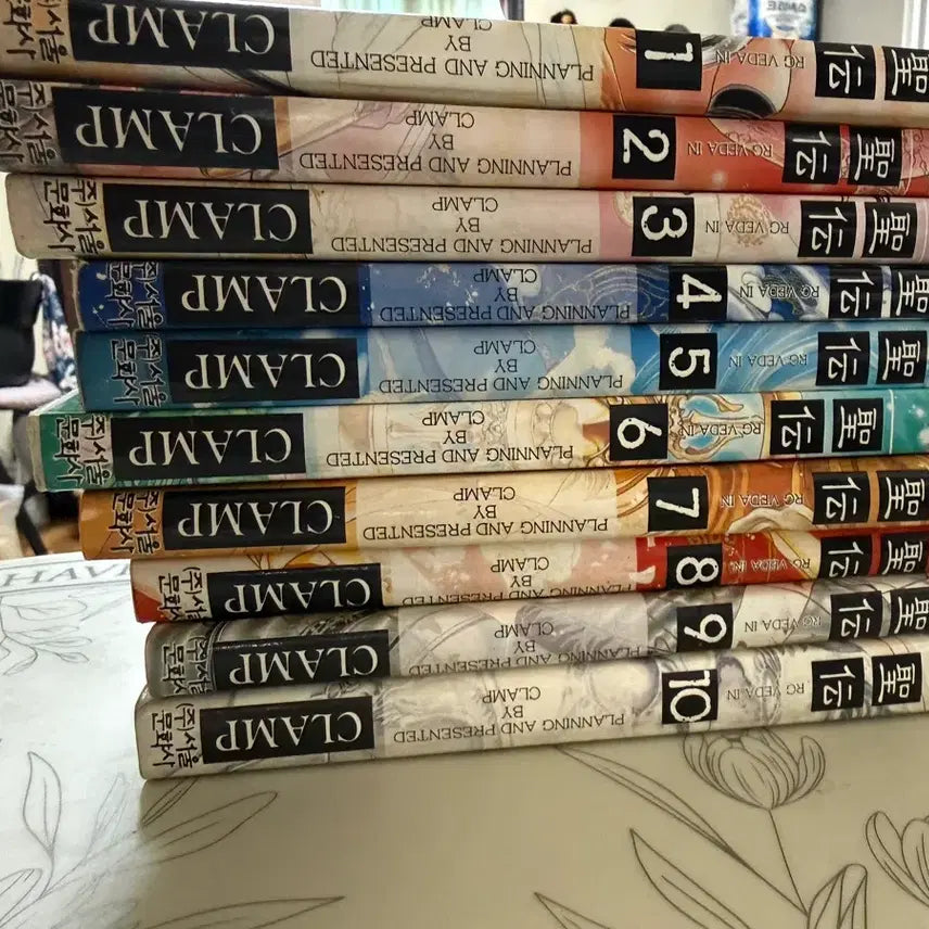 [BUNJANG] Saints' Genesis Complete Set (Volumes 1-10) + Illustration Artbook / 만화 성전 전권+일러스트화보집
