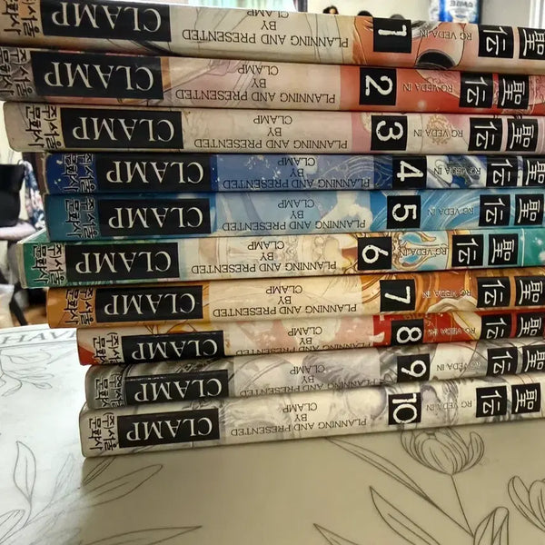 [BUNJANG] Saints' Genesis Complete Set (Volumes 1-10) + Illustration Artbook / 만화 성전 전권+일러스트화보집