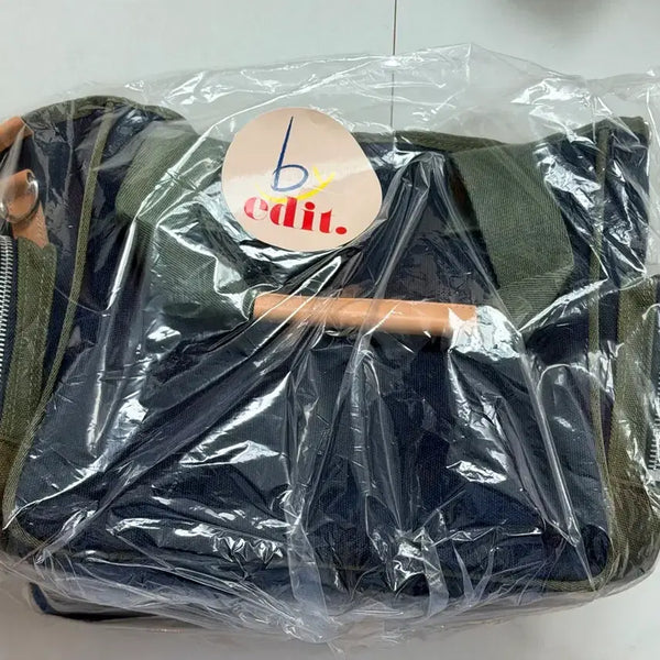 [BUNJANG] Edit Bag Navy Khaki New / 바이에딧 에딧백 네이비 카키 새상품
