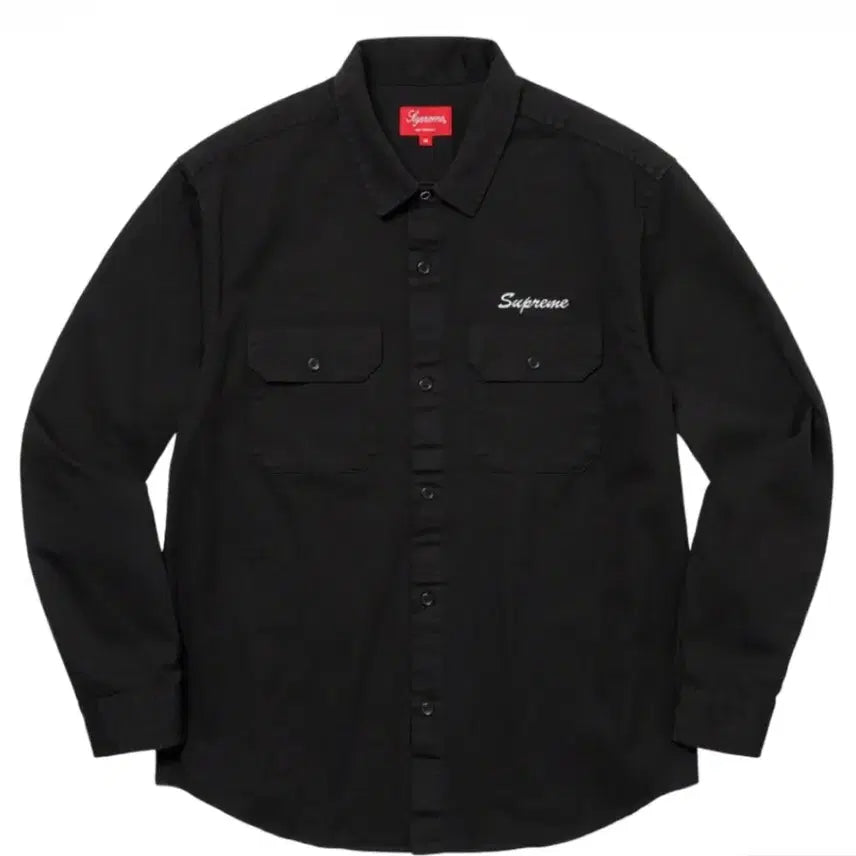 [BUNJANG] Supreme Mary Work Shirt Black / 슈프림 메리 워크 셔츠 블랙 22SS