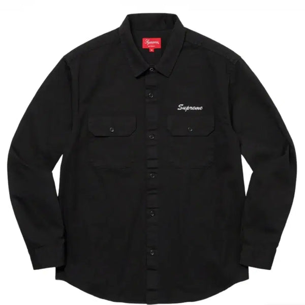 [BUNJANG] Supreme Mary Work Shirt Black / 슈프림 메리 워크 셔츠 블랙 22SS