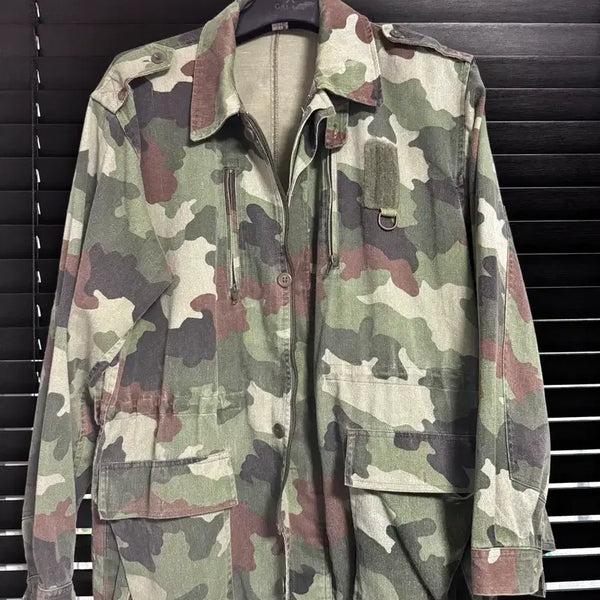 [BUNJANG] Serbian Military Camo Field Jacket / 세르비아군 카모 야상