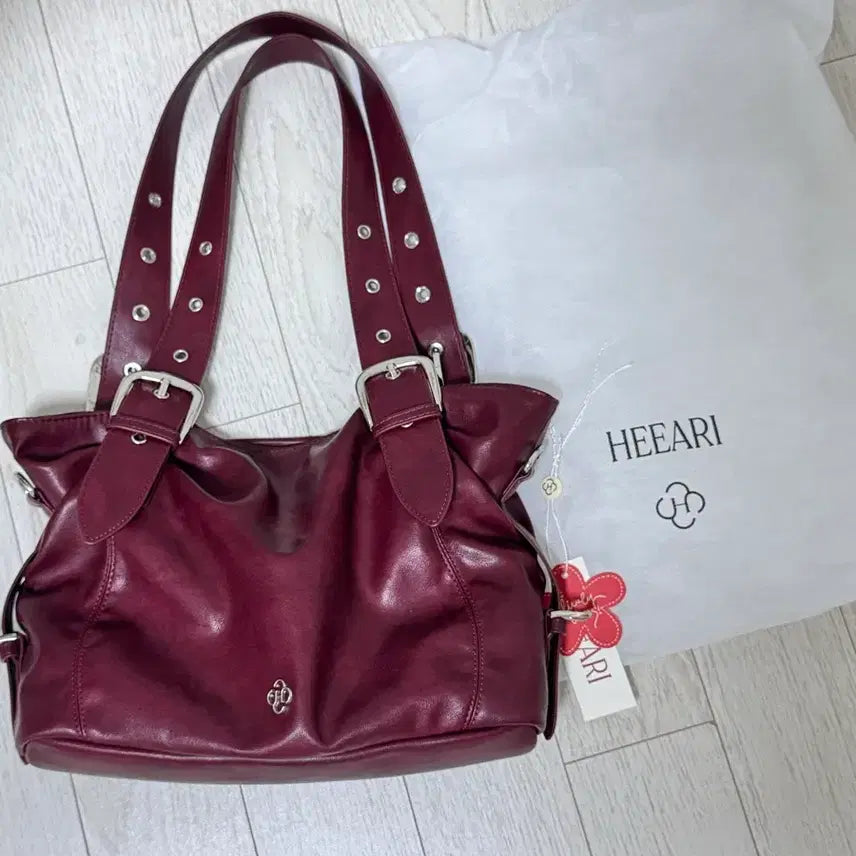 [BUNJANG] HEIRLYBAG Burgundy Bag / (정가128000원) 히어리백 버건디
