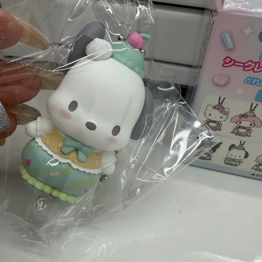 [BUNJANG] Sanrio Secret Dreamy Ice Mascot Keyring Pochacco / 산리오 시크릿 드리미 아이스 마스코트 키링 포차코 새상품