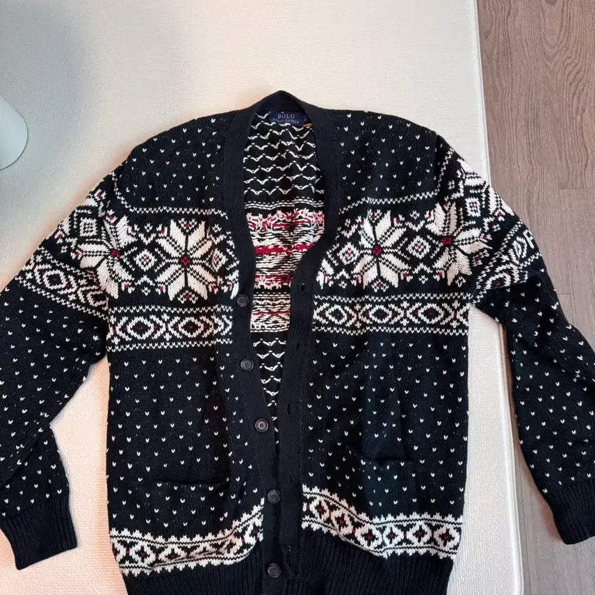 [BUNJANG] Polo Ralph Lauren Wool Cardigan Men's Size M / 폴로 랄프로렌 가디건 새상품 M