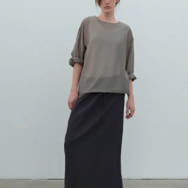 [BUNJANG] Pojer Long Skirt / 포저 롱스커트