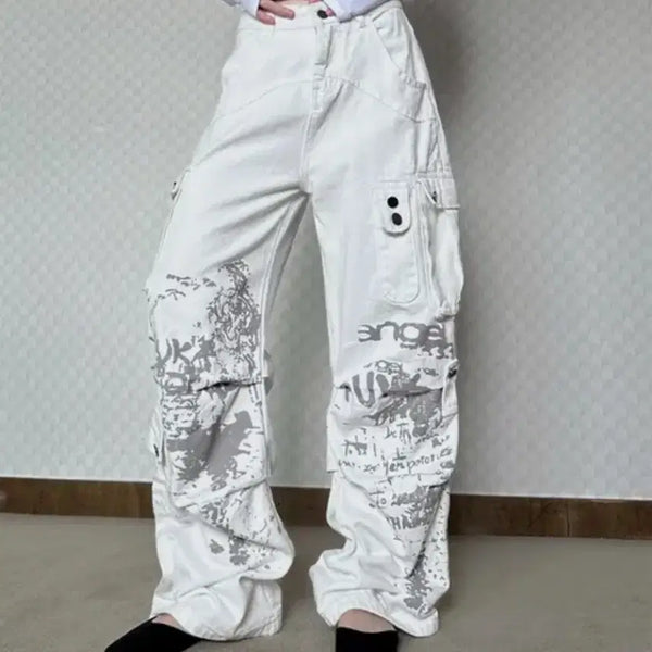 [BUNJANG] Satomiradio Dusty Cargo Cotton Pants / 사토미라디오 더스티 카고 코튼팬츠
