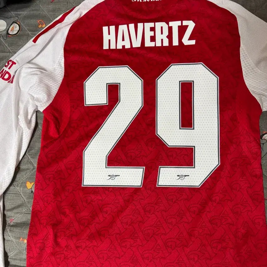 [BUNJANG] Arsenal 2023 Champions League Final Havertz Match Worn Shirt - International S / 아스날 챔스 결승 풀 오피셜 택체 새상품 해외s사이즈 팝니다