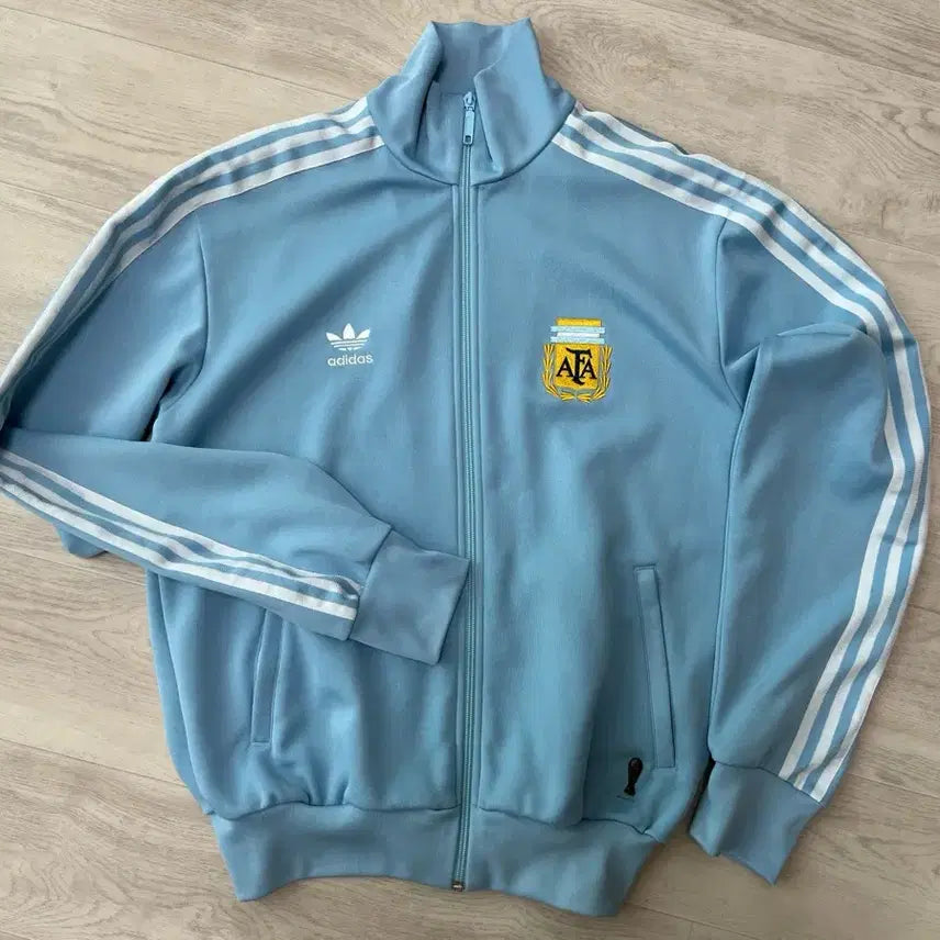 [BUNJANG] Adidas Argentina AFA Track Top Jersey M / 아디다스 아르헨티나 트랙탑 저지 M