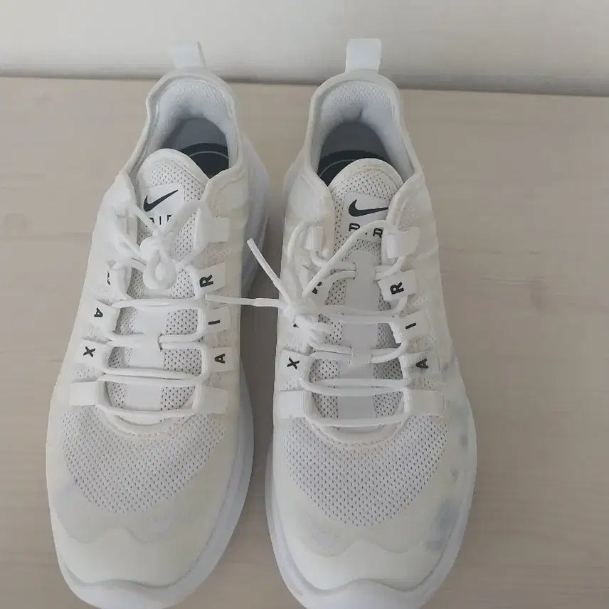 [BUNJANG] Nike Air Max White Sneakers / 나이키 에어맥스 화이트 운동화