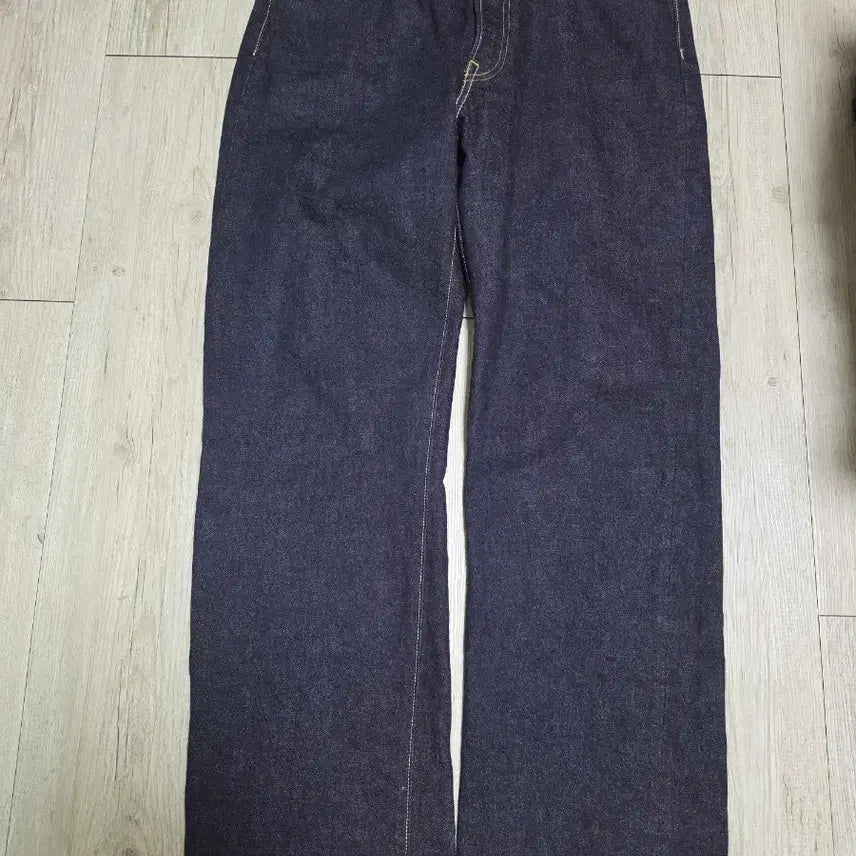 [BUNJANG] Studio Dachsan SD-101 WW2 Jeans #100 Series Regular Straight 15oz Selvedge Denim One Wash / 스튜디오다치산