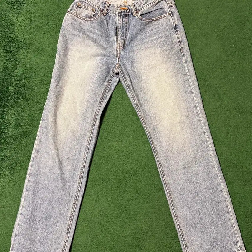 [BUNJANG] Light Wash Straight Fit Jeans / 청바지 연청 스트레이트 핏