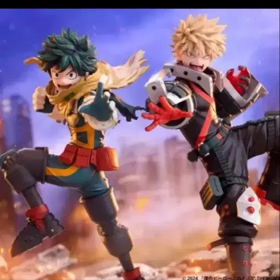 [BUNJANG] My Hero Academia Trio-Try-iT Izuku Midoriya & Katsuki Bakugo Figures (Sealed Bundle Set) / 미개봉일괄 택포5.5)나히아 Trio-Try-iT 미도리야&바쿠고 피규어