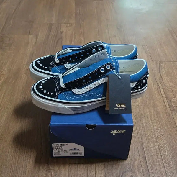[BUNJANG] Vans Old Skool 36 LX Perized Navy Black / [275]반스 LX 올드스쿨 36 펄라이즈드 네이비 블랙
