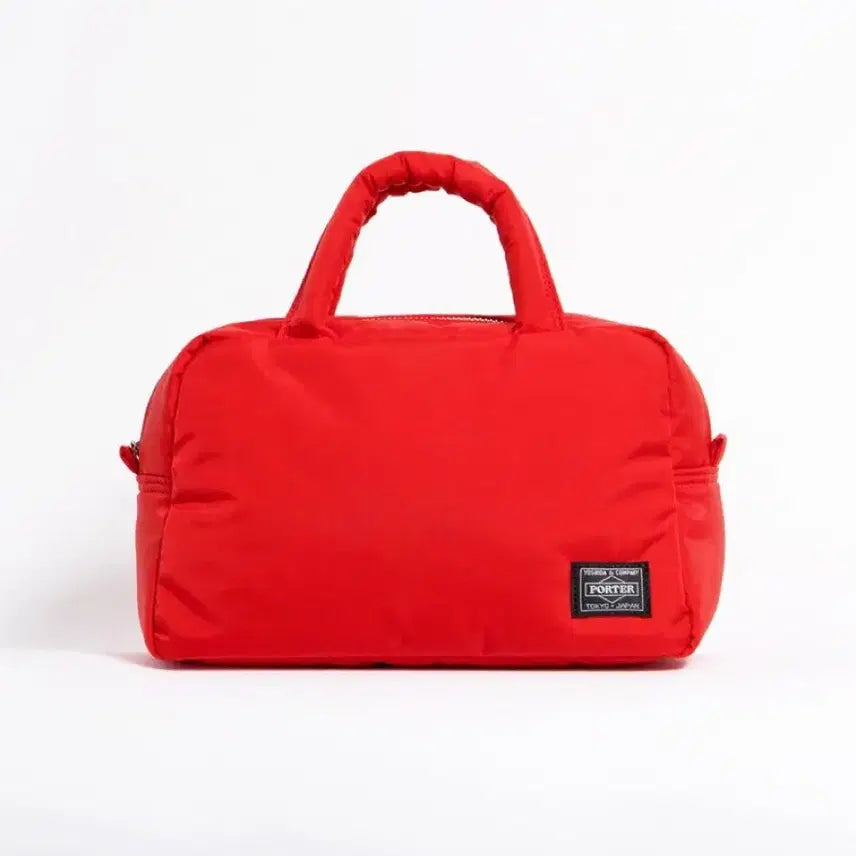 [BUNJANG] Comme des Garçons x Yoshida & Co. Boston Bag Red / 꼼데가르송 X 요시다포터 보스턴 백 레드