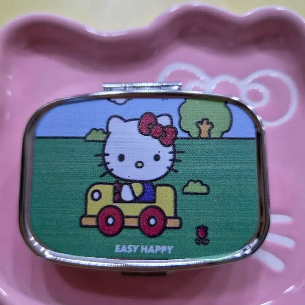 [BUNJANG] Hello Kitty Mini Pill Case / 헬로키티 미니 약통
