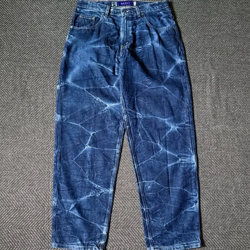 [BUNJANG] Levi's SilverTab 1997 Lightning Wash Baggy Fit Denim Jeans (34) / (34) 90s USA 리바이스 실버탭 배기핏 라이트닝 워싱 데님 진