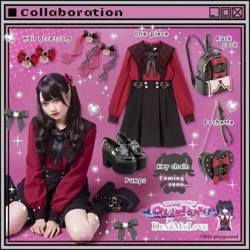 [BUNJANG] Dear My Love x NIDIDIGIRL Overdose Collaboration Dress (Size M) / 디어마이러브 디마럽 니디걸 오버도즈 콜라보 원피스 아메 m사이즈