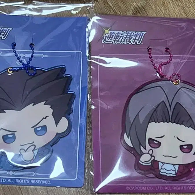 [BUNJANG] Ace Attorney Mitsurugi Reiji Naruhodo Ryuichi Hand Mirror / 역전재판 미츠루기 나루호도 핸드미러