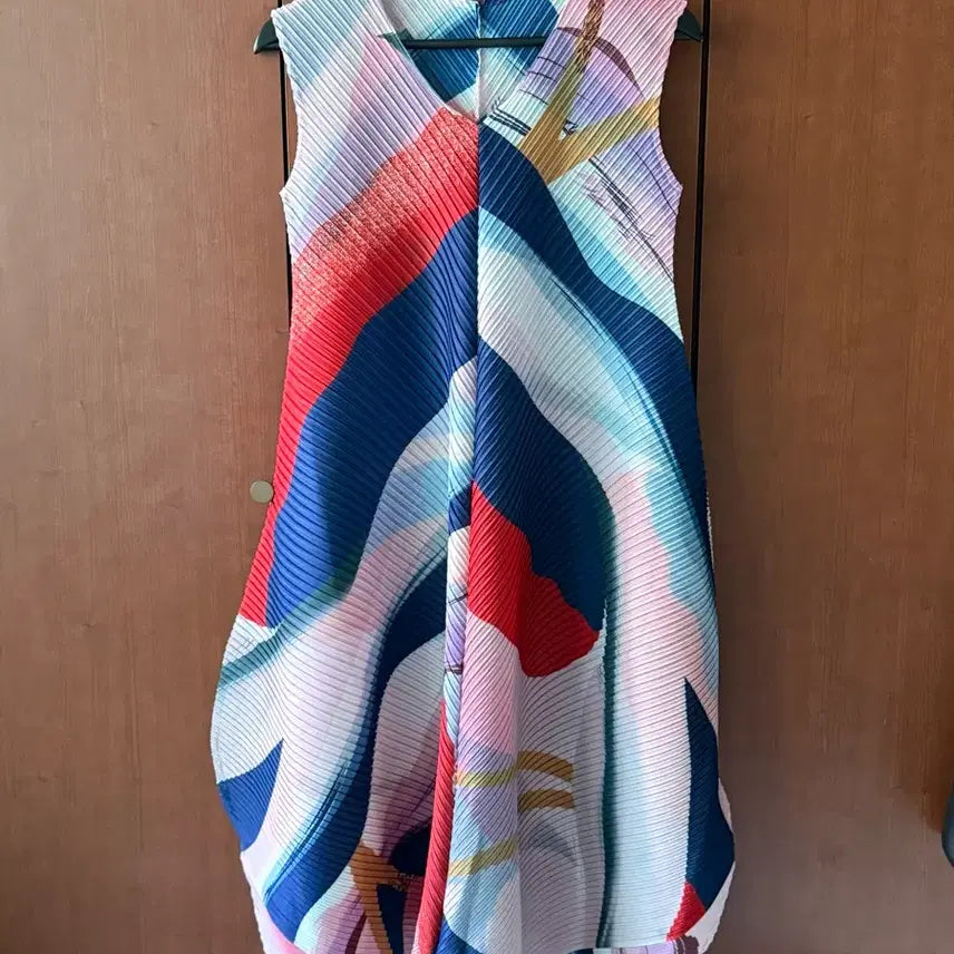 [BUNJANG] Pleated Long Dress / 플리츠 원피스