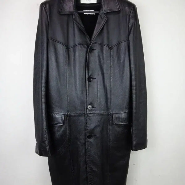 [BUNJANG] Saint Laurent 15FW Leather Shearling Coat / (구매)생로랑 15FW 레더 시어링 코트 48,50구매합니다