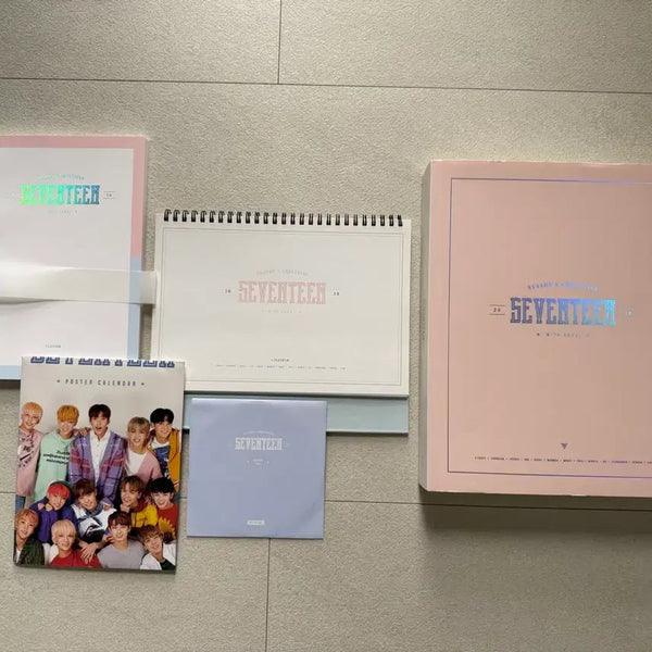 [BUNJANG] Seventeen 2018 Season's Greetings Calendar Planner Poster DVD / 세븐틴 2018 시즌그리팅