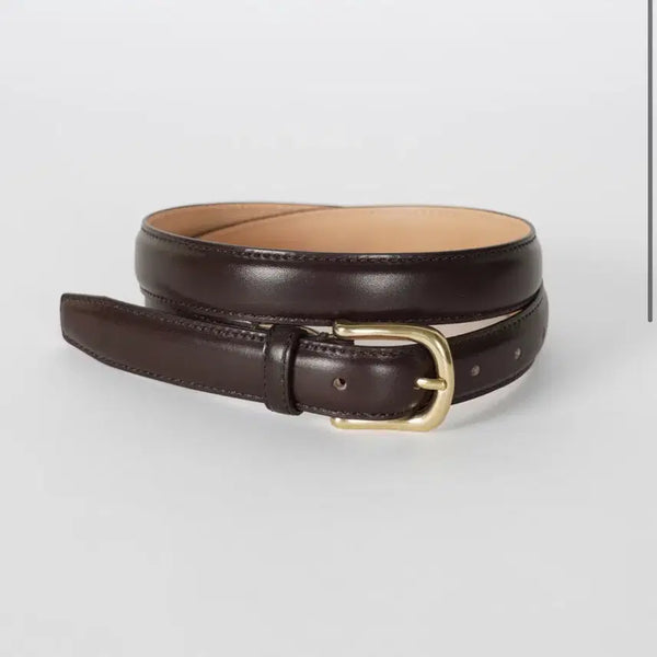 [BUNJANG] In The Row Italian Brass Leather Belt Brown Brass / 인더로우 벨트 구매