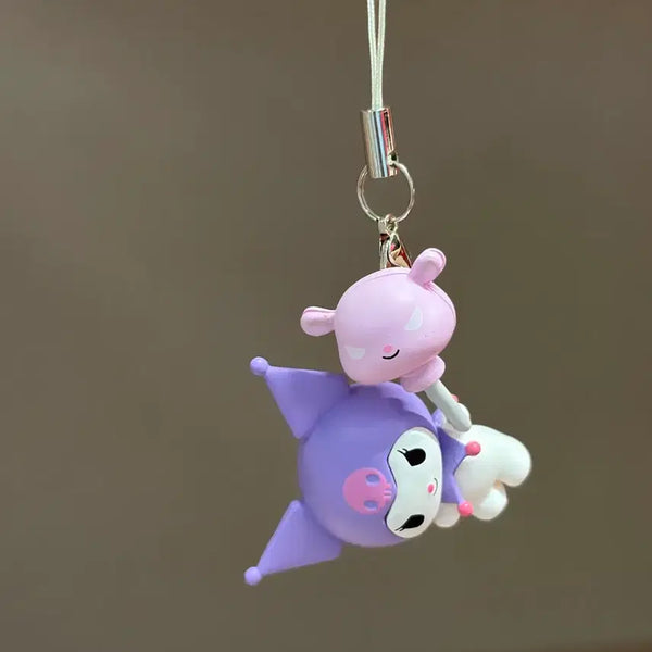 [BUNJANG] Kuromi Balloon Keychain (Unsealed) / 쿠로미 키링(단순개봉)