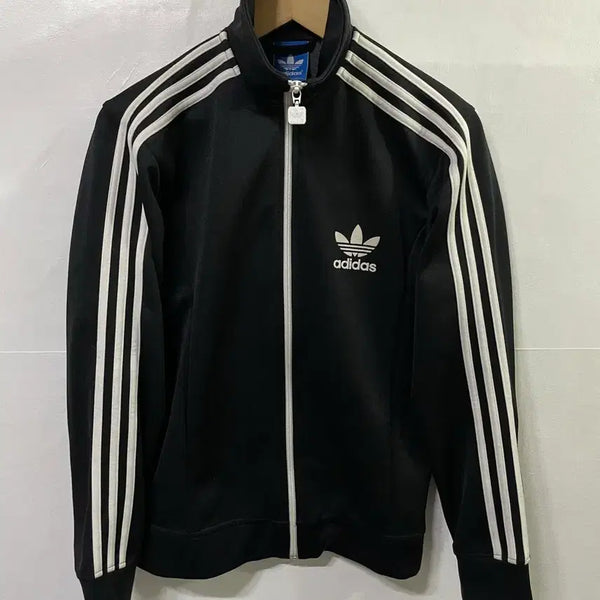 [BUNJANG] Adidas Europa Firebird Track Top Jersey Jacket Black / 아디다스 유로파 파이어버드 트랙탑 져지 자켓 블랙