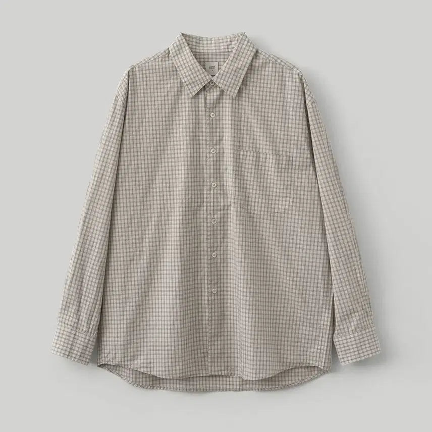 [BUNJANG] Another Office Ordinary Check Shirt Ecru Size 2 / 어나더오피스 오디너리 체크 셔츠  판매