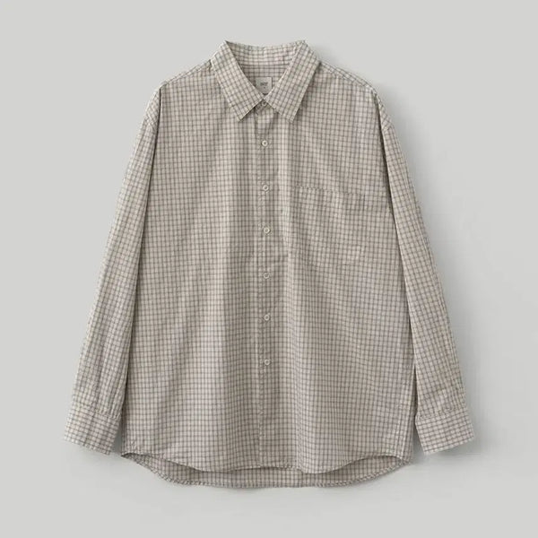 [BUNJANG] Another Office Ordinary Check Shirt Ecru Size 2 / 어나더오피스 오디너리 체크 셔츠  판매